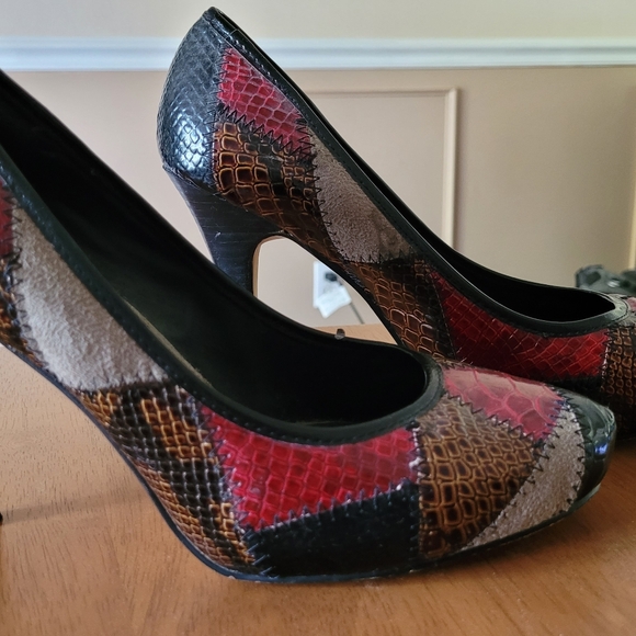 Patchwork heels - Picture 6 of 8